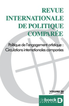 Sous la dir. de Pénélope Larzillière : « Politique de l'engagement artistique : Circulations internationales comparées »