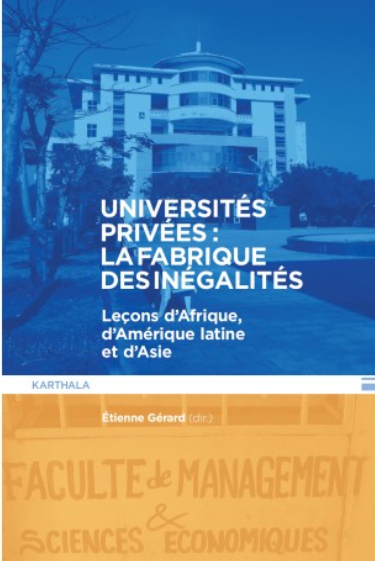 Présentation de l'ouvrage « Universités privées. La fabrique des inégalités » (sous la dir. de E. Gérard)